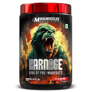 ⚡BigMuscles Nutrition Karnage Pre-workout: Unlocking Peak Performance