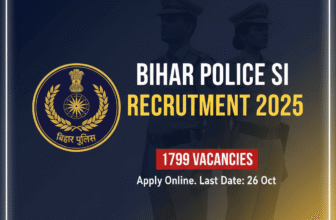 Bihar Police SI Recruitment 2025