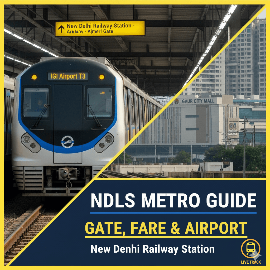 NDLS Nearest Metro Station: Gate Access, Airport Fare & Timings