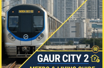 Gaur City 2 Nearest Metro: Flat Price, Rent & Airport Guide for Noida Extension