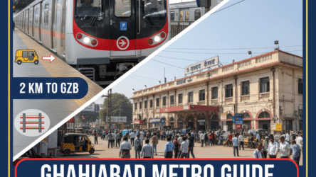 🚇 The Definitive Guide: Nearest Metro Station to Ghaziabad Railway Station (GZB)