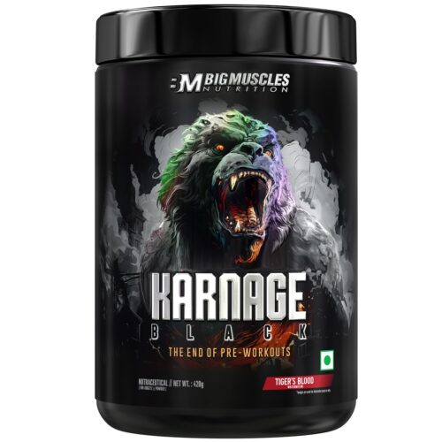 Unleash the Gorilla Power with Bigmuscles Karnage Black