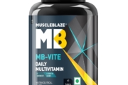 MuscleBlaze MB-Vite Daily Multivitamin (60 Tablets) | With 51 Ingredients & 6 Blends, Vitamins & Minerals, Prebiotic & Probiotics, Amino Acid Blends | For Energy, Stamina & Recovery