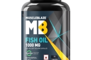MuscleBlaze Omega 3 Fish Oil (90 Capsules) | Trustified Certified for Accuracy & Purity | 1000mg Omega 3 with 180mg EPA & 120mg DHA