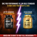GNC Pro Performance vs. ON Gold Standard