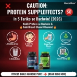 Protein Supplement ke Side Effects aur unse bachne ke tarike